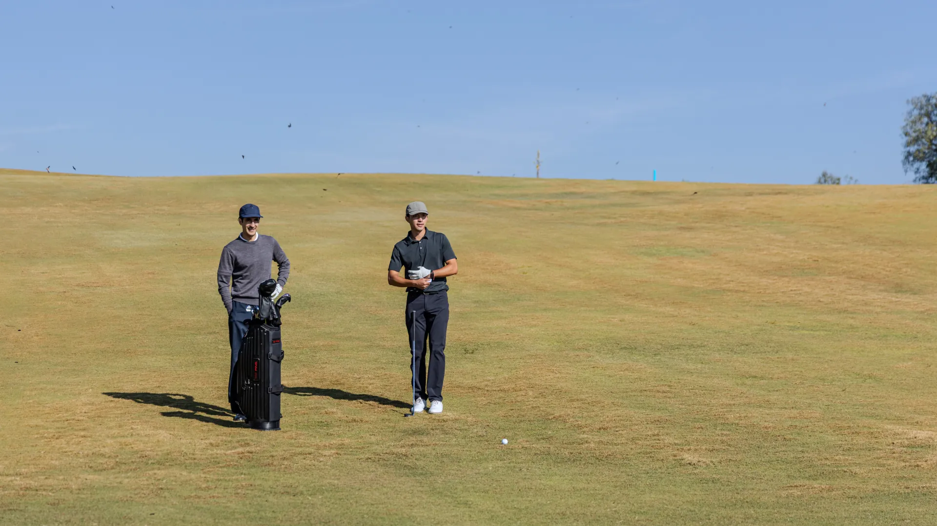 Cinematic Mexico golf landscape